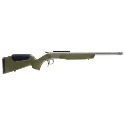 CVA SCOUT TD V3 350 LEGEND 20", STAINLESS/OD GREEN SYNTHETIC