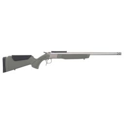 CVA SCOUT TD V3 360 BH 20", STAINLESS/OD GREEN SYNTHETIC