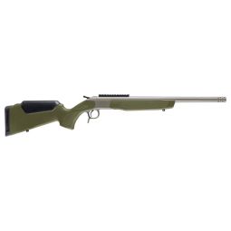 CVA SCOUT TD V3 450BM 22", STAINLESS/OD GREEN SYNTHETIC