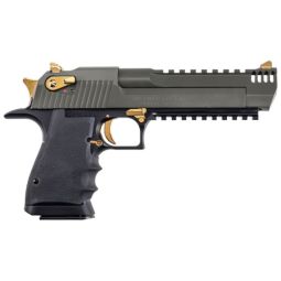 DESERT EAGLE L6 SERIES 357MAG, 6" BLACK GREEN CERAKOTE