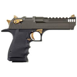 DESERT EAGLE L5 SERIES 44MAG, 5" BLACK & GREEN CERAKOTE