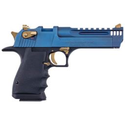 DESERT EAGLE L5 SERIES 50AE, 5" BLACK & CARBO BLUE PVD