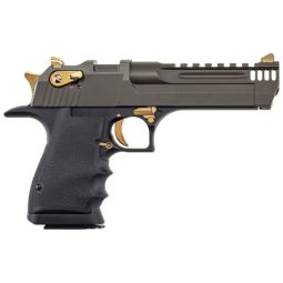 DESERT EAGLE L5 SERIES 50AE, 5" BLACK & GREEN CERAKOTE