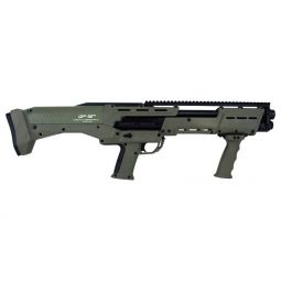 DP-12 12 GA DOUBLE BARREL PUMP, SHOTGUN 16 RDS OLIVE DRAB