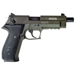 GERMAN SPORT FIREFLY 22LR, 4" FS 10RD THREADED GREEN