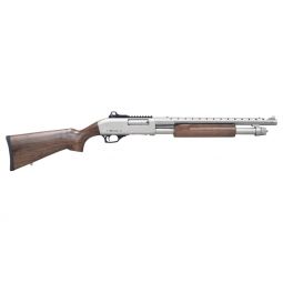 CITADEL MARINER 12GA 3" 18.5", 5RD ADJ SIGHT WOOD & NICKEL