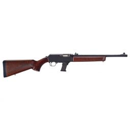 HENRY HOMESTEADER 9MM CARBINE, 16.37" BBL BLD/WAL FOR GLOCK