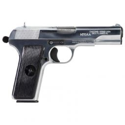 ZASTAVA M70AA PISTOL 9MM, 9RD CHROME/SYNTHETIC