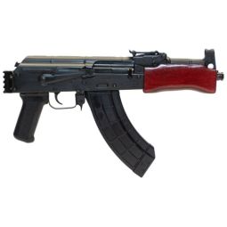 CENTURY ARMS MINI DRACO PISTOL, 7.62X39 RUSSIAN RED HANDGUARD