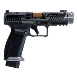 CANIK TTI COMBAT 9MM 4.6" BBL, OR FS 2-18RD MAGS COMBAT SMOKE