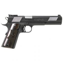 IVER JOHNSON EAGLE XL 10MM, 6" ADJ 8RD MATTE BLUED WALNUT