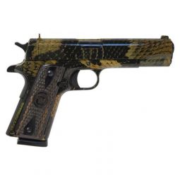 IVER JOHNSON 1911A1 BOA, .45ACP 5" FS 8RD SNAKESKIN