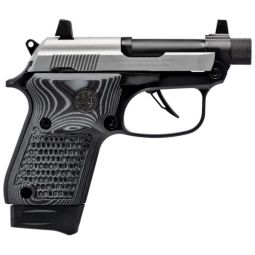 BERETTA 20X 22LR 2.8" FS 8-SH, BLACK/INOX W/THREADED BARREL