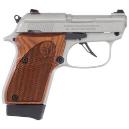 BERETTA 30X TOMCAT 32ACP 2.9", 8-SHOT INOX W/WOOD GRIPS