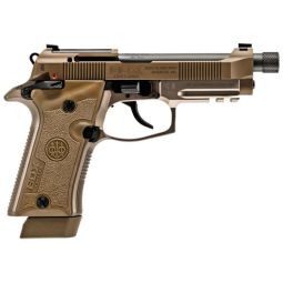 BERETTA 80X CHEETAH 380 ACP, 15RND 4.4" DESERT THREADED
