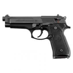 BERETTA 92FS 9MM 4.9" FS 3-DOT, 10-SHOT BLUED BLACK POLY USA
