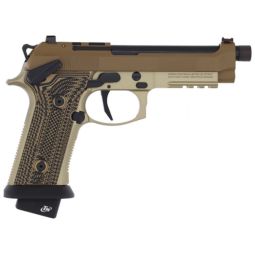 BERETTA 92XI SAO SABBIA 9MM, W/RAIL 22-SHOT 5.1" BBL