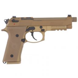 BERETTA M9A4 G 9MM 5.1" 15 RND, THREADED BBL TAN US OPTIC RDY