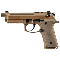 BERETTA M9A4 G CENTURION 9MM, 4.8" 10RND THRD BBL TAN US OR