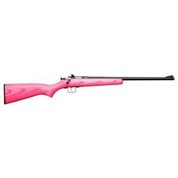 CRICKETT RIFLE G2 .22LR, BLACK/PINK LAMINATE