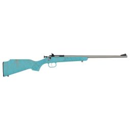 CRICKETT RIFLE G2 22LR BLUE, SYNTHETIC/GOLD WEB STAINLESS