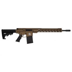 GLFA AR10 RIFLE 308 WIN 18", NITRIDE BBL 10-SHOT BRONZE