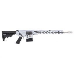 GLFA AR10 RIFLE 308 WIN 18", S/S BBL 10RD PURSUIT SNOW CAMO