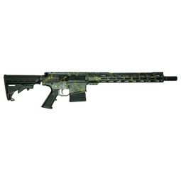 GLFA AR10 RIFLE 308 BUNDLE 16", W/ 5 KNIVES LICHEN BLACK