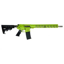 GLFA AR15 SPLATTER 223 WYLDE, 16" S/S BBL ZOMBIE GREEN
