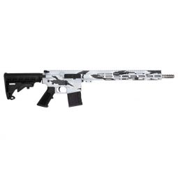 GLFA AR15 450 BUSHMASTER, 18" S/S BBL PURSUIT SNOW CAMO