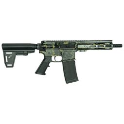 GLFA AR15 PISTOL 223 WYLDE, BUNDLE W/ 5 KNIVES LICHEN BLK
