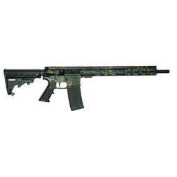 GLFA AR15 RIFLE 223 WYLDE, BUNDLE W/ 5 KNIVES LICHEN BLK