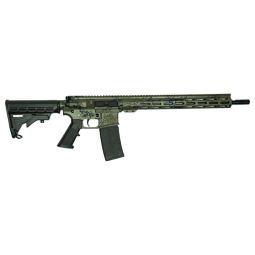GLFA AR15 RIFLE 223 WYLDE, BUNDLE W/ 5 KNIVES LICHEN GRN