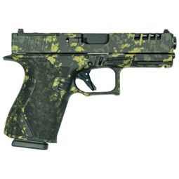 GLFA 19 STRIKER 9MM BUNDLE, W/ 3 KNIVES LICHEN BLACK