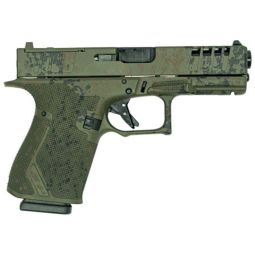 GLFA 19 STRIKER 9MM BUNDLE, W/ 3 KNIVES LICHEN GREEN