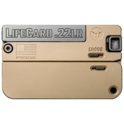 TRAILBLAZER LIFECARD .22LR, SINGLE SHOT McMILIAN TAN