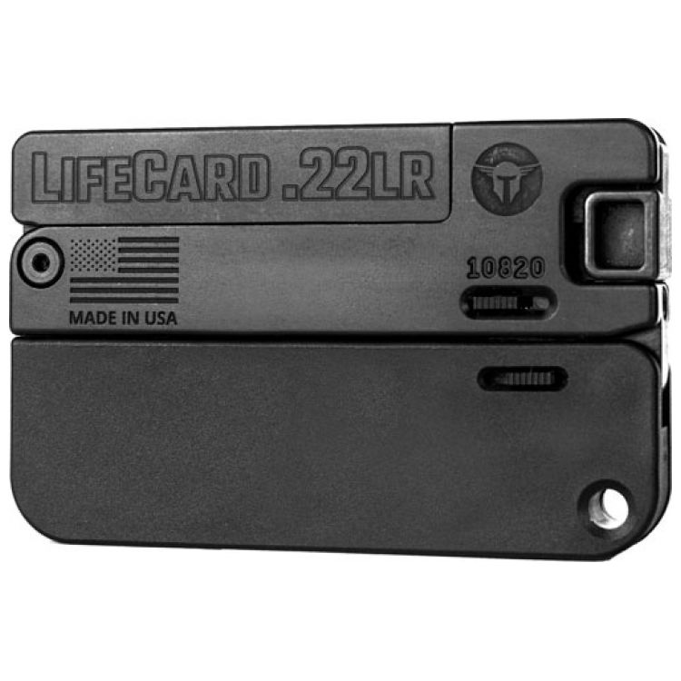 TRAILBLAZER LIFECARD 22LR, SINGLE SHOT POLY HANDLE BLACK: MGW