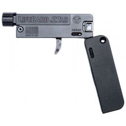 TRAILBLAZER LIFECARD 22LR, SINGLE SHOT POLY THREADED BLK