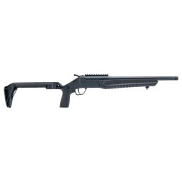 ROSSI SINGLE SHOT 300AAC, 16.5" BLACK FOLDING STOCK