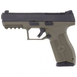 IWI MASADA 9MM 4.1" 3-DOT OR, 2-17RD MAG OD GREEN