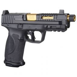 ED BROWN M&P 2.0 FUELED F3 9MM, 4.25" 17RD MAGS GOLD BBL BLACK