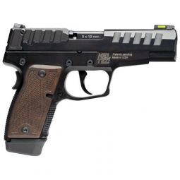 KEL-TEC P15 9MM COMPACT 15 RD, HI-VIZ SGTS HC NITRIDE BLK