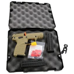 KEL-TEC P17 22LR TAN, 17-SHOT W/3 MAGAZINES