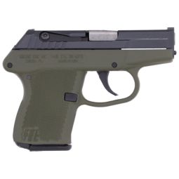 KEL-TEC P-32 32ACP DA FS, 7SH BLUED/GREEN GRIP