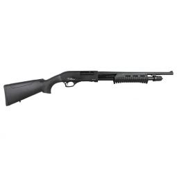 IVER JOHNSON PUMP 20GA 3" 18", CYLINDER BLUED SYNTHETIC
