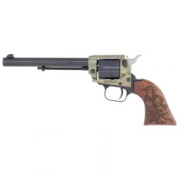 HERITAGE 22LR 6.5" FS BLUED, WESTERN SERIES BUFFALO BILL
