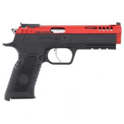 TANFOGLIO FORCE .22LR 4.4", POLY FRAME RED STEEL SLIDE