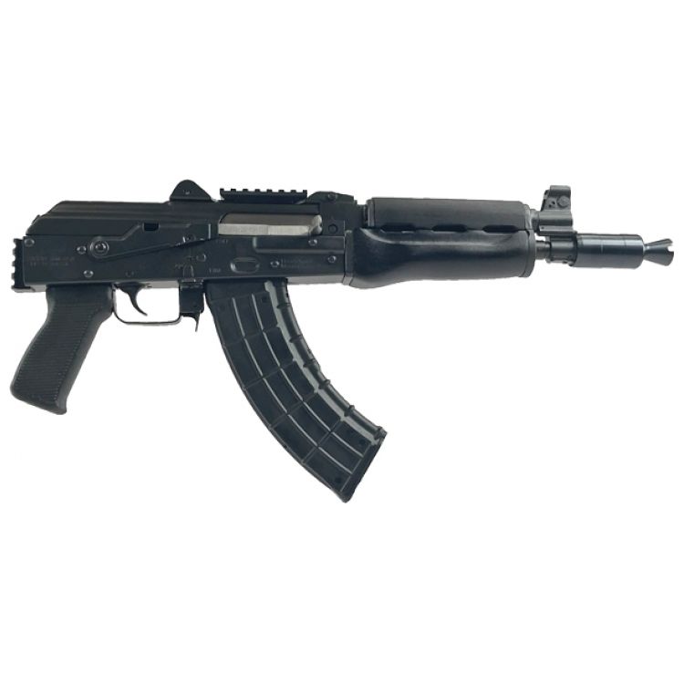 ZASTAVA ZPAP92 PISTOL 7.62X39, 30RD BLUED/WOOD BOOSTER RAILS: MGW