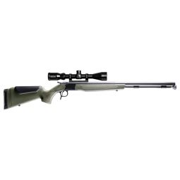 CVA OPTIMA 50 CAL 26" W/3-9X40, BLACK/GREEN