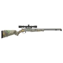 CVA WOLF V2 PACKAGE 50CAL 24", 3-9X32 STAINLESS/REALTREE EDGE